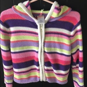 GYMBOREE GIRLS MULTICOLOR HOODIE